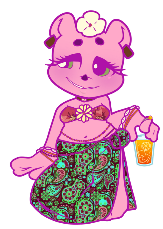 Berry gum tropical wear